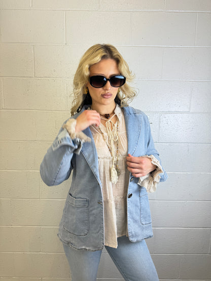 BOBBI DENIM BLAZER