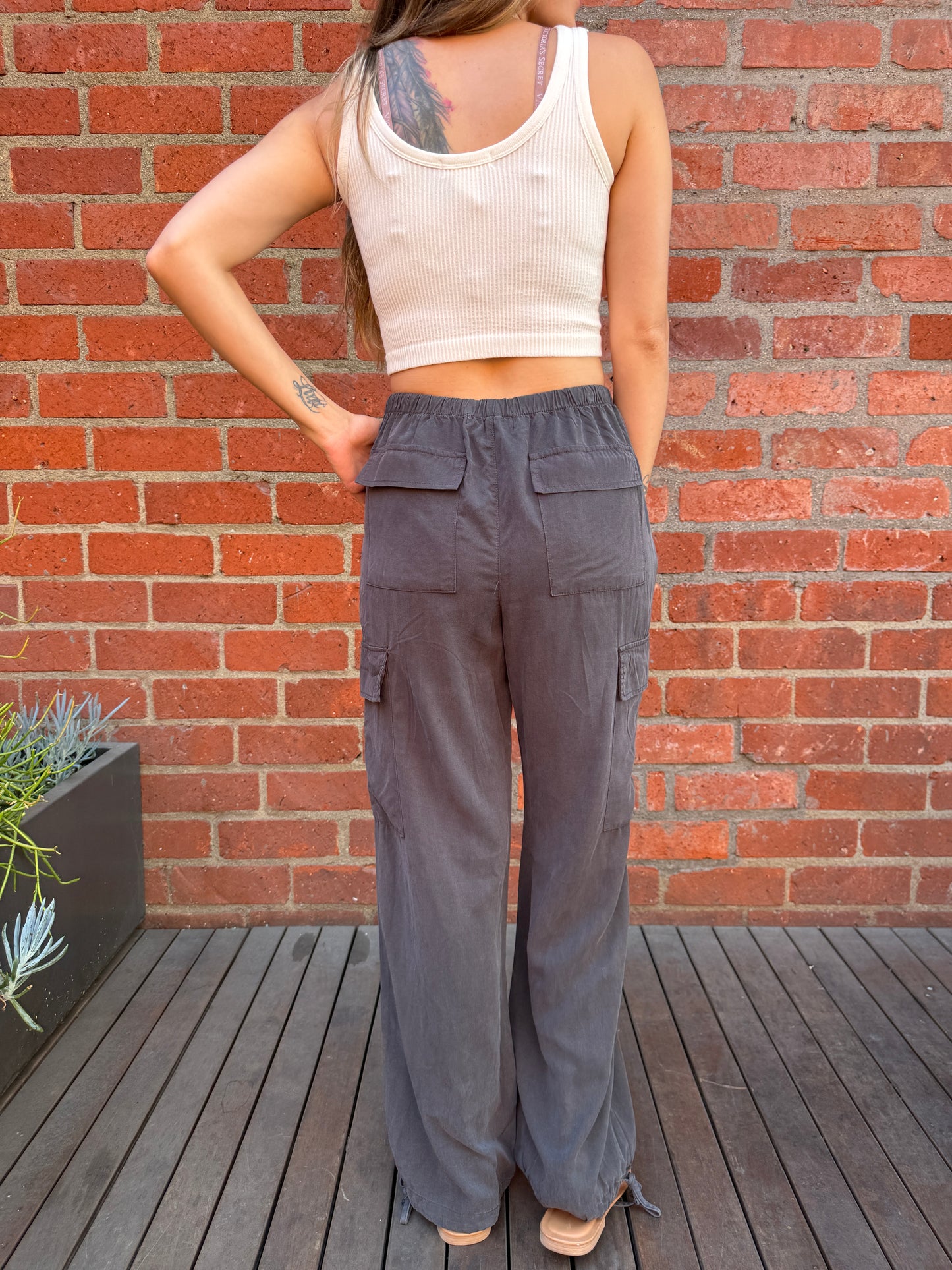 ALISON High Waist Cargo Pants