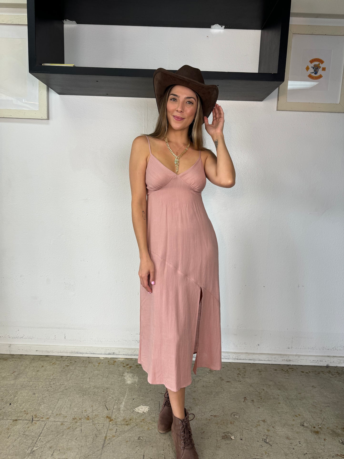 SUSI cami midi dress