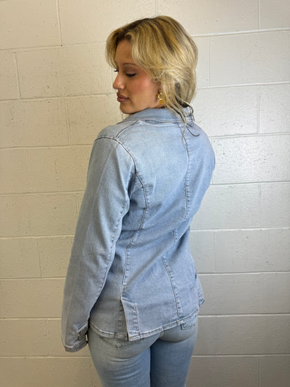 BOBBI DENIM BLAZER