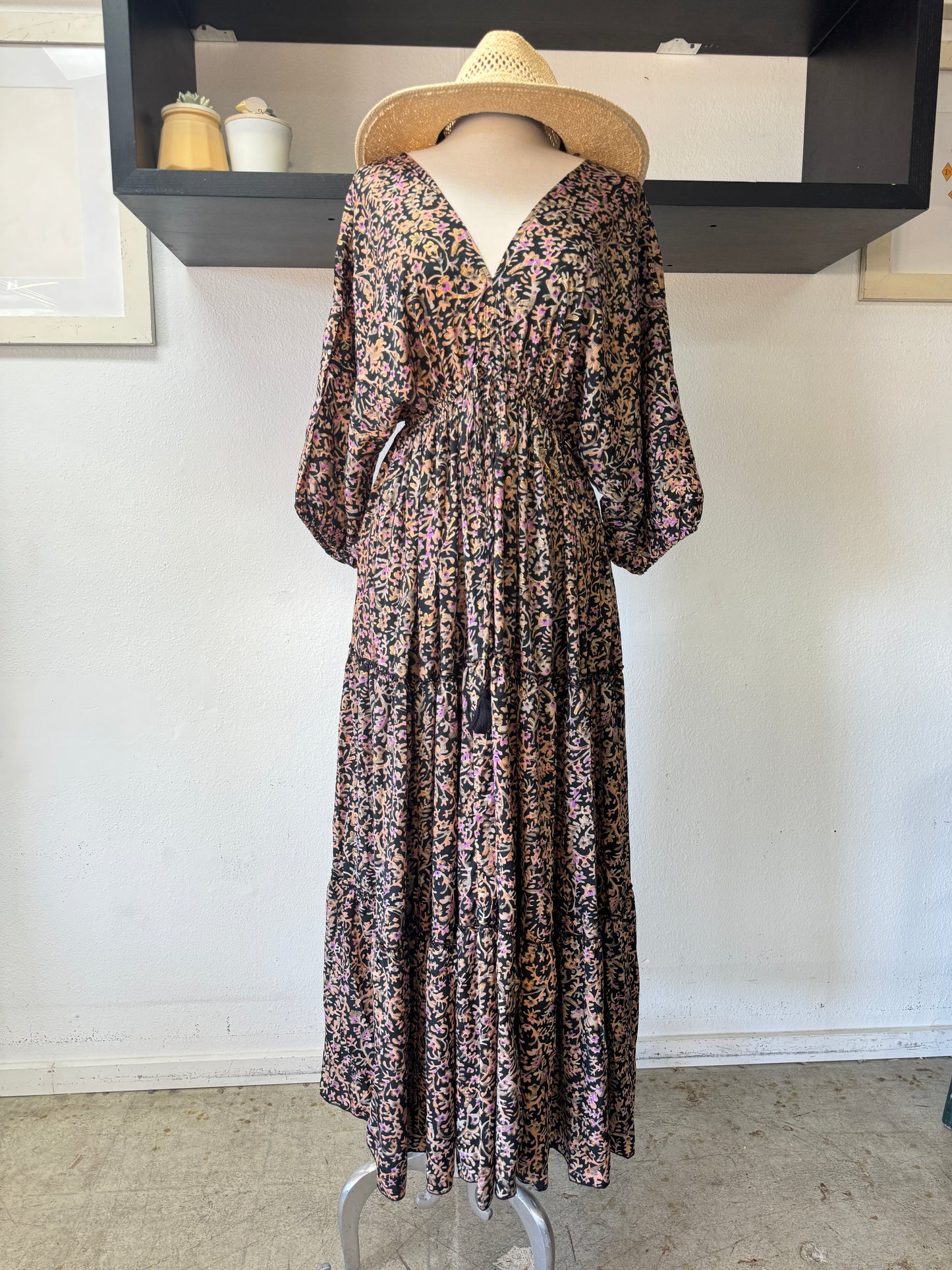 Abigail printed maxi dress