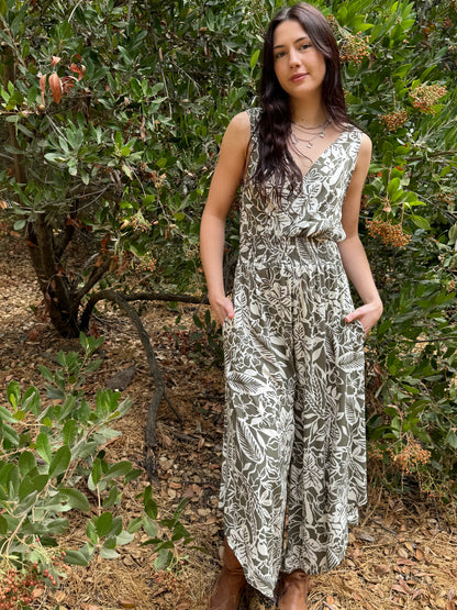 TAY floral jumpsuit