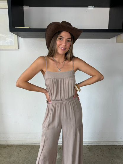 BETTY gauzed jumpsuit